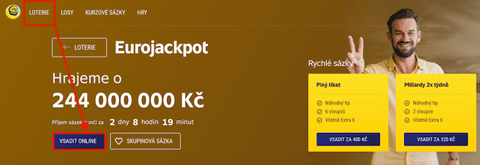 Jak se zucastnit losovani eurojackpotu